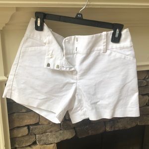 Ann Taylor Signature white shorts